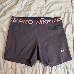 Purple Nike pro 3inch